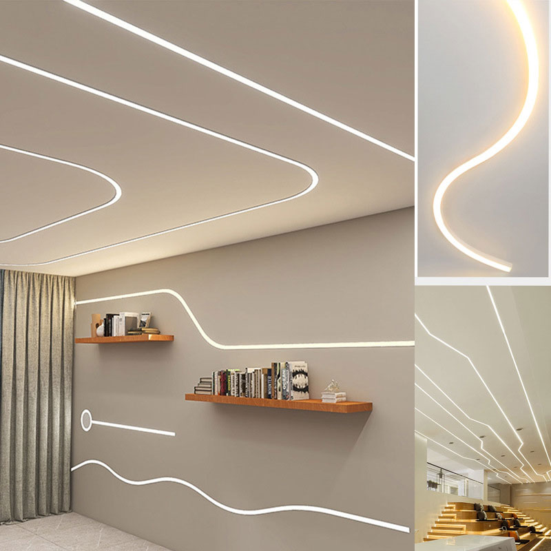 30*10mm Recessed Silicone Tube Light Diffuser For 8mm LED Strip 30*10mm Recessed Silicone Tube Light Diffuser For 8mm LED Strip